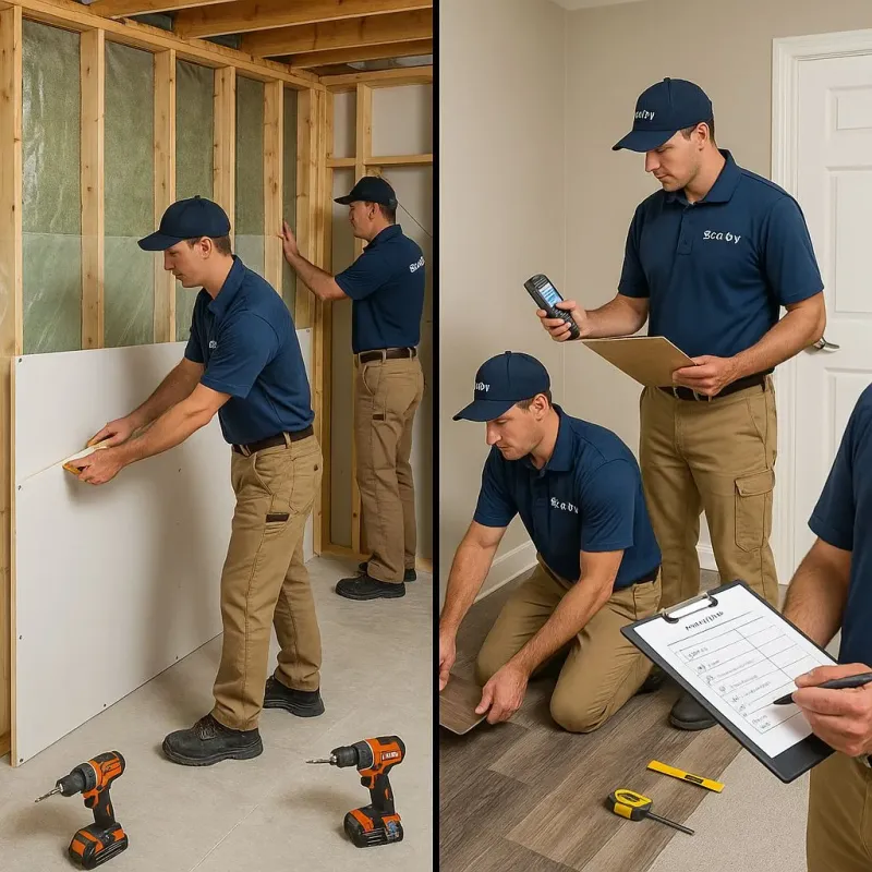 Repairs and Reconstruction process in Jefferson City, TN